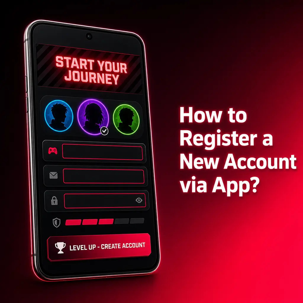 Steps to register a new McLuck account via the app, from sign up to claiming the welcome bonus.