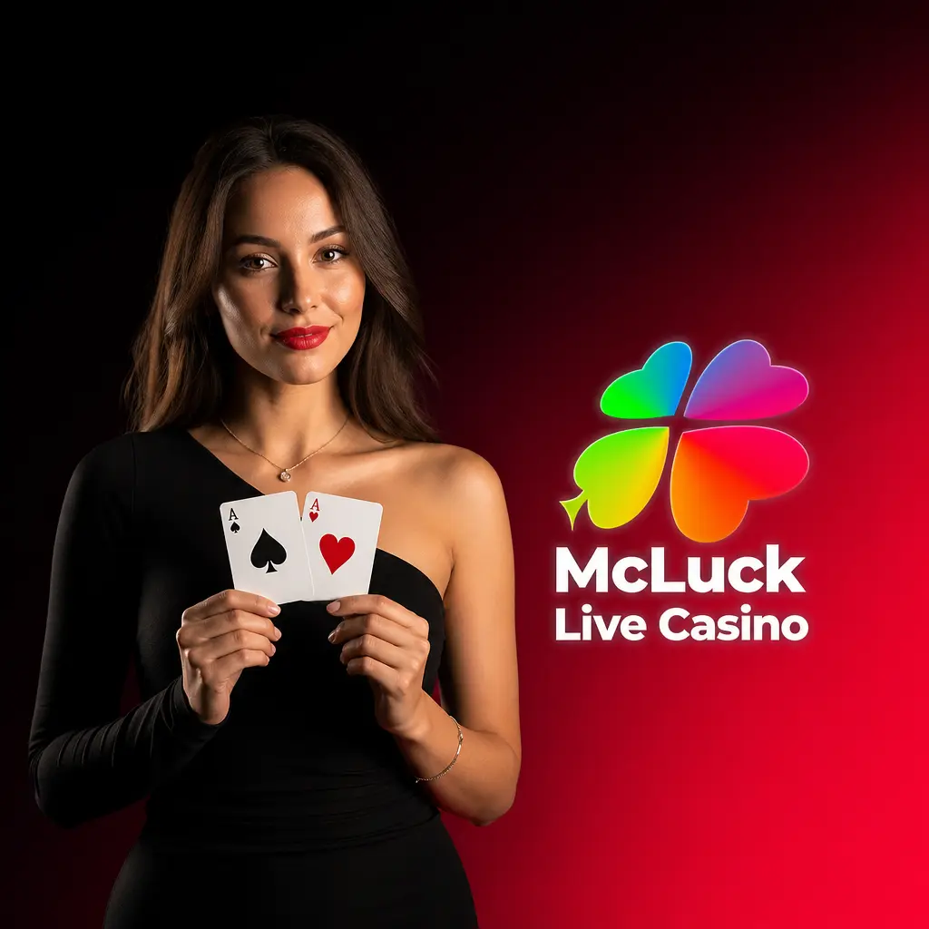 McLuck live casino games including roulette, blackjack, baccarat, dragon tiger, sic bo, and pai gow with real dealers via Vivo Gaming