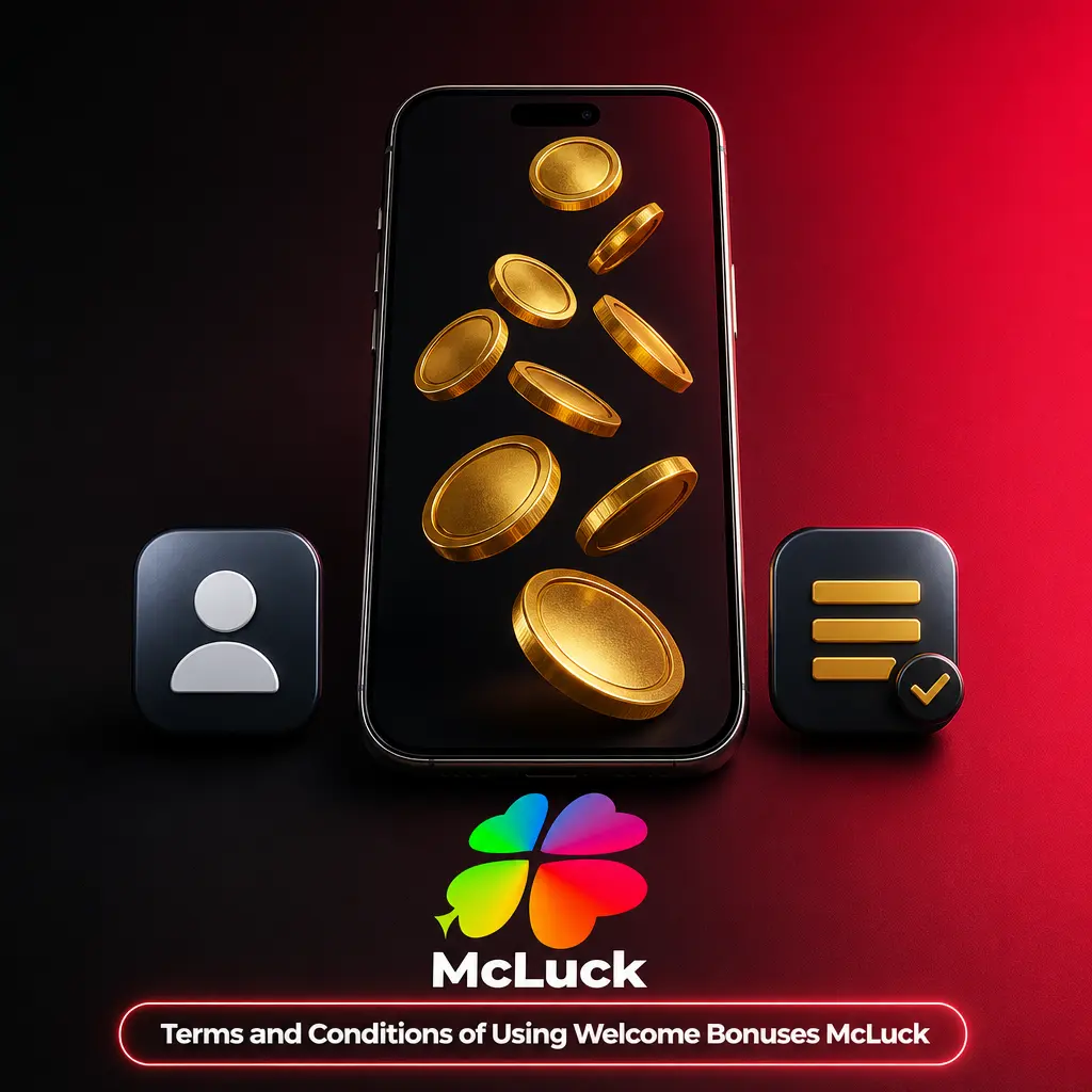 McLuck welcome bonus terms: GC 7,500 + 2.5 SC, 18+, US eligible states, SC 100 minimum redemption, ID verification required.